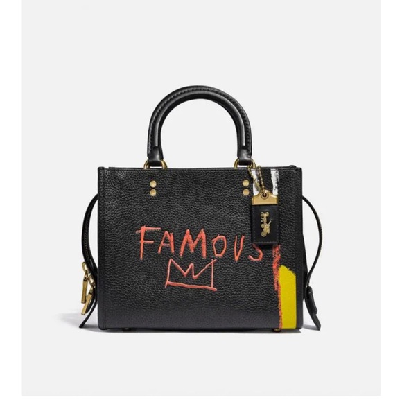 Coach Handbags - Coach X Jean-Michel Basquiat Rogue 25, NWOT